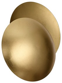 Lampă de perete modernă aurie 34,5 cm cu 2 lumini - Sunrise