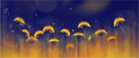 Tablou - Păpădii (120x50 cm)