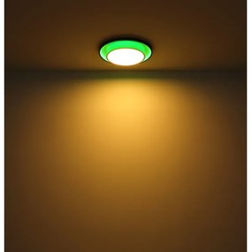 Plafonieră LED RGBW dimabilă MORGAN LED/21W/230V Globo 41390-21 + telecomandă