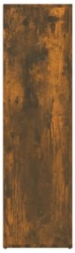 Servanta, stejar fumuriu, 80x30x106 cm, lemn compozit 1, Stejar afumat