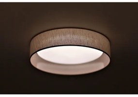 Plafonieră LED Duolla ROLLER LED/24W/230V d. 45 cm bej