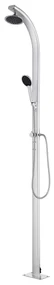 vidaXL Duș de grădină, 215 cm, aluminiu