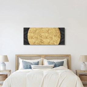 Tablou - Structura de aur N⁰2 (120x50 cm)