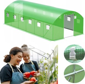 Politunel de grădină mare 4 x 6 m - înălțime 2,25 m