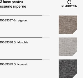 Blumfeldt Theia Lounge, set de mobilă pentru grădină, 5 perne, negru