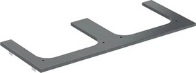 Blat pentru lavoar Geberit One cu decupaj dublu 120 cm tip marmura neagra
