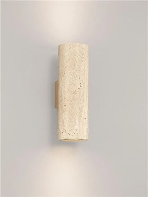 Aplica de perete din travertin natur Olvio