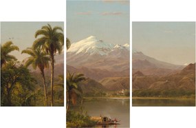 Tablou - Frederic Edwin Church, Tamaca Palms, reproducere (90x60 cm)