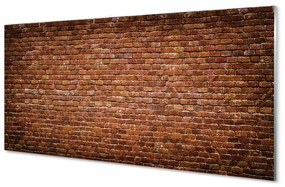 Panouri de sticlă caramida perete Vintage