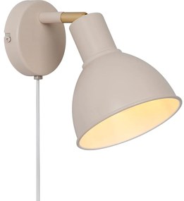 Spot de perete Nordlux POP 1xE27/18W/230V bej