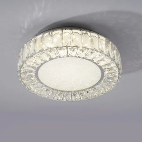 JUST LIGHT. 15221-17 - Plafonieră LED KULUNKA LED/32W/230V crom