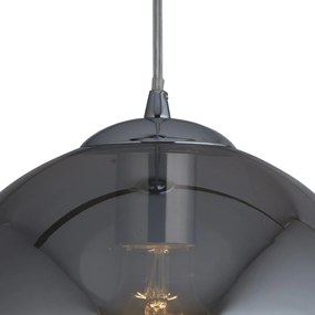 Pendul design modern 25cm Balls crom / fumuriu 1621SM SRT