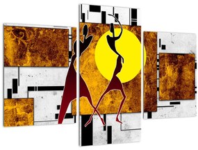 Tablou cu pictură epochală străveche (90x60 cm)