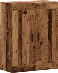 vidaXL Dulap montat pe perete lemn vechi 69,5x34x90 cm lemn prelucrat