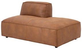 Modul pentru canapea maro coniac (colț stânga) Fairfield Kentucky – Bonami Selection