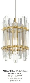 Pendul, Lustra suspendata design deosebit ALEXANDRIA