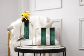 Set de două vaze, smarald/auriu, ROSEIN TYP 1
