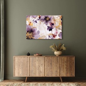 Tablou - Acuarelă flori (90x60 cm)