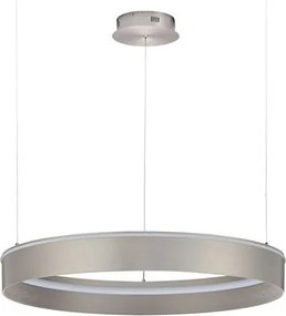 Lustra LED design circular OLIVIA nickel D-78cm