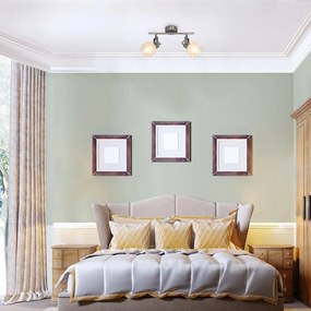 Aplica 2 spoturi design clasic FRANCIS crom satin 5438 RX