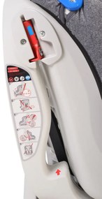Scaun Auto NOVOKIDS™ Aegis Plus, Transformabil in scoica auto, 0-18 kg, Spatar reglabil in 4 trepte, Omologare R-129 i-Size, Centura in 5 puncte,