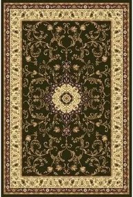 Covor clasic lotus verde floral 523 Selectează mărime: 200 X 400