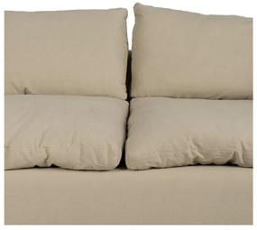Canapea bej cu tapițerie din in 212 cm – Ixia