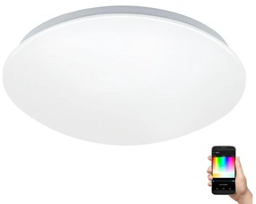 Aplică/plafonieră LED RGB dimabilă GIRON-C LED/17W/230V Eglo 32589