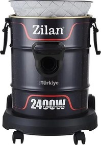 Aspirator Zilan ZLN2006, Putere 2400W, Putere aspirare 200W, Fara sac, Functie de suflare, Capacitate 21L