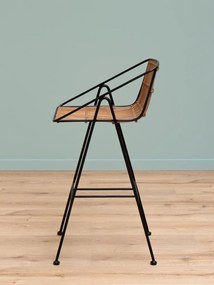 Scaun de bar din rattan, " Kuro "