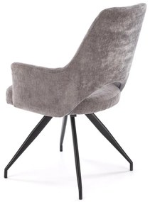 Scaun rotativ K542 stofa gri