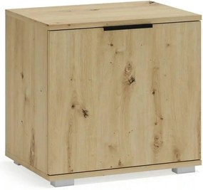 Pantofar CLIF ST-50, stejar artisan, PAL laminat, 50x38x48 cm
