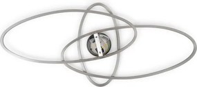 BRILAGI - plafonieră LED dimabilă APOLLO LED/58W/230V 43,2x101,2 cm crom + telecomandă