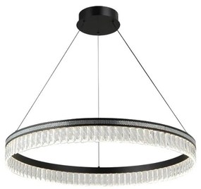 Lustră LED cu cristale, dimabilă, pe cablu THALIA LED/55W/230V 3000-6000K + telecomandă