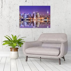 Tablou pe sticlă - Manhattan (70x50 cm)