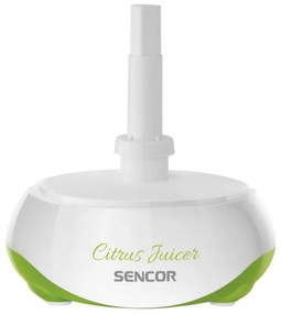 Presă electrică pentru citrice 0,7 l 40W/230V albă/verde Sencor