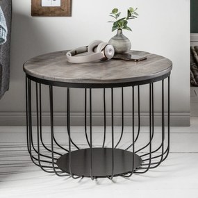 Masuta Factory Loft 56cm, salcam gri A-39672 VC