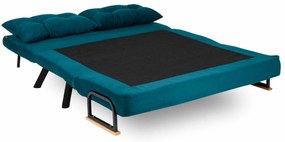 Canapea extensibila cu 2 locuri Micic, 133 x 78 x 78 cm