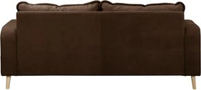 Canapea maro închis 193 cm Beata – Ropez