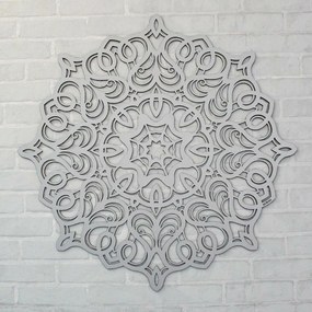 DUBLEZ | Mandala geometrică pentru perete, realizată din lemn