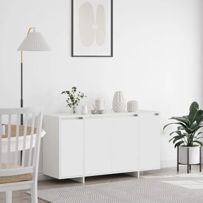 vidaXL Bufet Alb 135 x 41 x 69 cm Lemn compozit