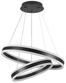 Lustră LED dimabilă pe cablu LED/135W/230V 3000-6500K + telecomandă