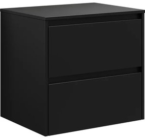 Dulap pentru lavoar TRONDHEIM 60 cm, negru