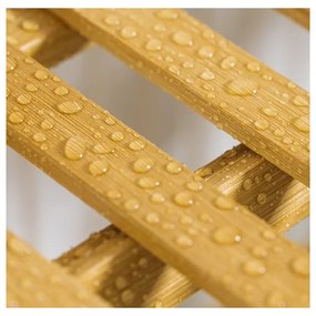 Suport pentru flori din bambus cu scară - 4 rafturi practice