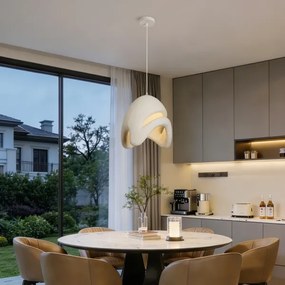 BRILAGI - Lustră pe cablu WABI SABI 1xE27/60W/230V Ø 35 cm albă