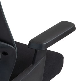 HOMCOM Scaun Ergonomic de Birou cu Suport Lombar, Tetieră și Înălțime Reglabilă, 66x58x115-123 cm, Negru | Aosom Romania