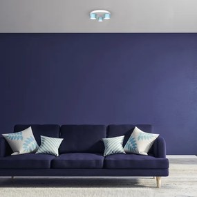 Plafonieră DIXIE 3xGX53/11W/230V albastră