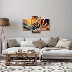 Tablou - Munte acoperit de soare (90x60 cm)