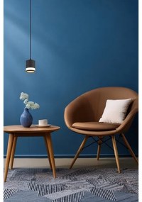 Pendul cu Spot metal negru LUCERO