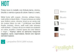 Aplica perete design modern LOOK AP2 RAME